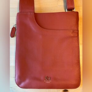 Radley London Pockets Icon Medium Zip-Top Cross Body in Terracotta Orange
